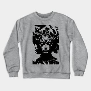 goddess formed from fire Crewneck Sweatshirt